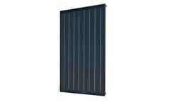DNsolar - Black Anodized Flat Plate Collector