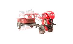 Tenglong - Diesel Tiller Cultivator with Trailer and Lights