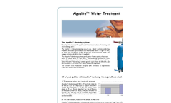 Aqualite - Water Treatment Gardening System - Datasheet