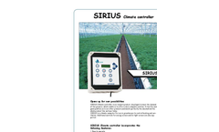 Sirius Climate Control - Datasheet