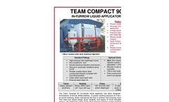 Amistar - Model Team Compact 90 - On-planter Liquid Applicator  - Brochure