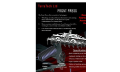TerraTech - Front Presses Brochure