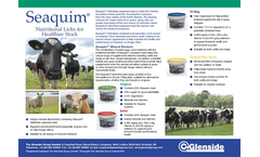 Seaquim - Original - Hebridean Seaweed Meal Brochure