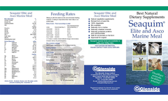 Seaquim - Elite & Asco Marine Meal- Brochure