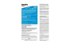 Aquatic Herbicide - Brochure