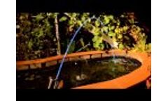 Lifegard LED Stream Fountain Video