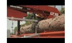 Wood-Mizer LT10 entry-level sawmill – Wood-Mizer Europe - Video