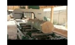 WM4000 Industrial Wood-Mizer Sawmill - Video