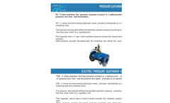 EVDOS - PS - V Series - Pressure Sustaining Valve - Brochure
