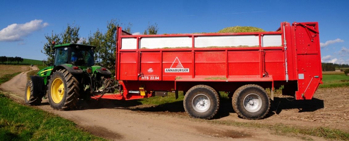 Annaburger TeleLine - Vehicle Combination for Transporting Silage