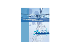 Aqua Membrane Conseil - Company Brochure