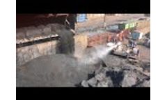 Dust Control Cannon V7 in Russian Steel Plant, by EmiControls - Video