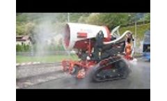 Self-Protection Function for Firefighting Robot - Video
