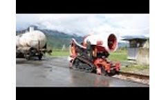 Railway-Kit for Firefighting Robot - Video