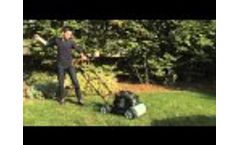 ALPINA black range mulching lawn mower Video