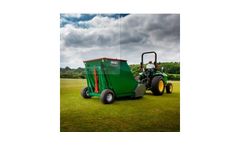 Model STC-120 - Turf Sweeper Collector
