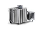 TULSAN - 1070 Liters Vertical Milk Cooling Tank