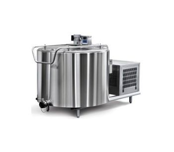 TULSAN - 1070 Liters Vertical Milk Cooling Tank