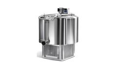 TULSAN - 125 Liters Vertical Milk Cooling Tank