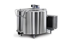 TULSAN - 850 Liters Vertical Milk Cooling Tank