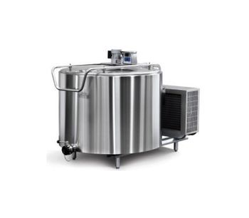 TULSAN - 650 Liters Vertical Milk Cooling Tank