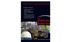 2nd Nuclear Energy Finance Forum - Brochure (PDF 527 KB)