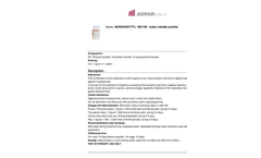 Agradoxytyl - Model 100/100 - Water Soluble Powder Brochure