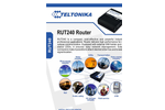 JSC Teltonika - Model RUT 240 - LTE Router Brochure
