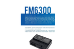JSC Teltonika- - Model FM 6300 - 3G Networks Tracker Brochure
