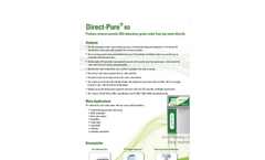 Direct-Pure - RO Lab Water Systems with Dispenser Brochure