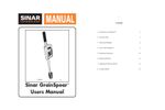 Sinar GrainSpear 6300 Bulk Moisture and Temperature Analysers - Manual