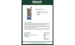 Sinar CRI4-8c Sieve Shaker - Datasheet