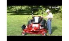 Ferris IS 5100Z Zero Turn Mower Product Demo: Commercial Lawn Mowers-Video