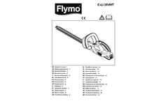 Flymo - Model C-Link 20V - Hedge Trimmer Manual