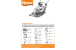 Flymo Glider Compact - Model 330AX - Grass Collecting Electric Hover Lawnmower Manual