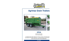 Agrimac Grain Trailers - Datasheet