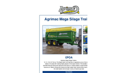 Agrimacc Mega - Silage Trailers -  Brochure
