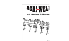 Agriweld - Model ASL - Soil Loosener Brochure