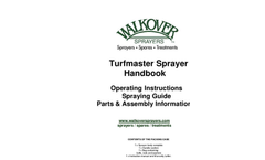 Turfmaster - Model AZT02 - Walkover Sprayer Brochure