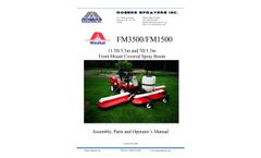 Rogers - Model FM3500 - 11.5ft/3.5m Front Mount Sprayer - Brochure