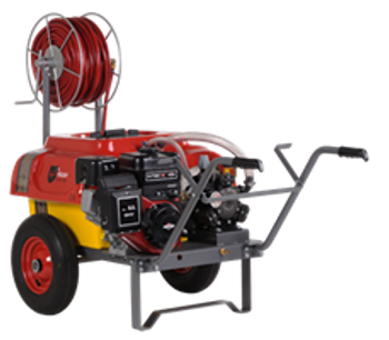 Model OLIVE 100 - Wheelbarrow type Sprayer with Pulley Driven System