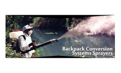 Spectrum BackPack - Model 3010 - Conversion System Sprayers