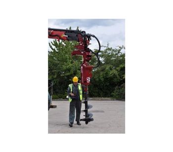 Model 50,000 PXV - Variable Speed Crane Mounted Powerhead Auger Drives