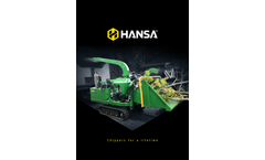 Hansa - Model C13 - PTO Driven Brush Chipper Brochure