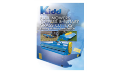 Kidd - Float Wing Mulching Mower Technical Specifications Brochure