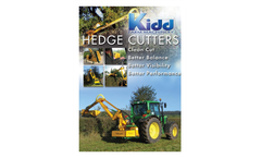 Kidd - Hedge Cutters Technical Specifications Brochure