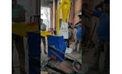 Maize Grinding Hammer Mill for Cattle Feed Plant - Video