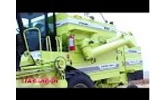 DASMESH 9100(A.C.) Combine Harvester with Automatic System - Video