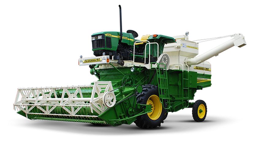 DASMESH - Model 912 - Multi Crop Tractor Driven Combine Harvester