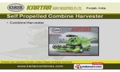 Combine Harvester by Kartar Agro Industries Private Limited, Patiala, Patiala - Videol